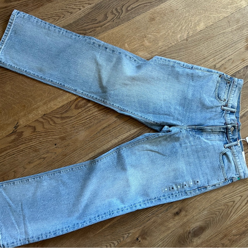 Lucky Brand Relaxed Straight Jeans 31x30 new nwt - Picture 4 of 6